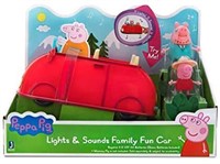 Peppa Pig Lights & Sounds Family Fun Car