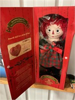 Holiday keepsake, Raggedy Ann doll