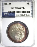 1884-O Morgan MS65 PL LISTS $475
