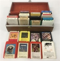23 8-Tracks In Carry Case