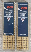 (200) Rounds CCI Mini-Mag .22 LR Ammo - Sealed