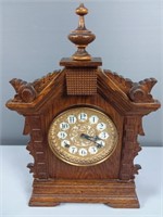 Antique Ansonia Mantle Clock & Key