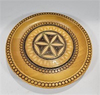 8" Decorative Wooden Plate