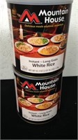 2 Mountainhouse instant long grain white rice