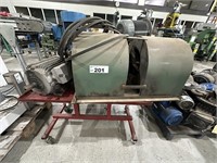 2 Pulley Drive Blower Fans, Electric Motor