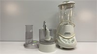 Gently used Cuisinart blender and food chopper