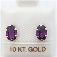 $200 10K Garnet Earrings