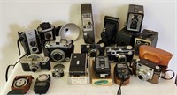 Vintage Camera Lot Kodak Ansco Argus Movie 17 pics