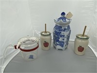 Blue/White Ginger Jar - Glass Kettle & More