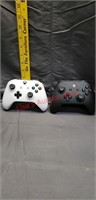 2 Xbox 1 Controllers.