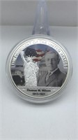 Thomas W. Wilson Commemorative Presidential Coin