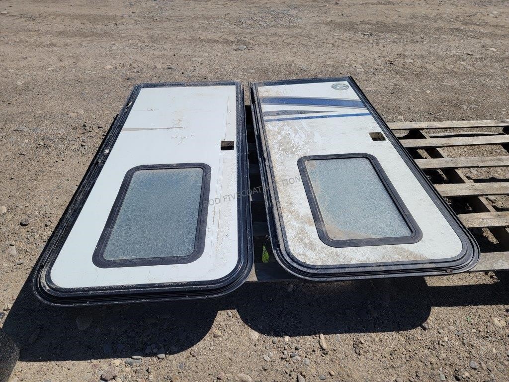 2 -- RV Doors w/ Screens