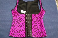 Woman's Body Shaper ( Bustier) Black and Pink