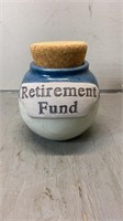 Pottery Retirement Fund Jar