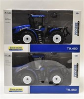 (2) 1/32 New Holland T9.450 4wd Tractor