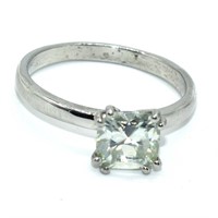 Silver Moissanite(1.05ct) Ring