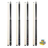 **READ DESC** FESHIR Pool Stick Set of 4 Pool Cues