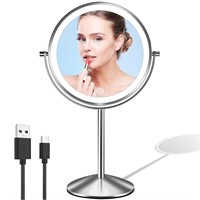 Lighted Makeup Mirror with Magnification