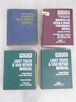 (4) MOTOR brand manuals