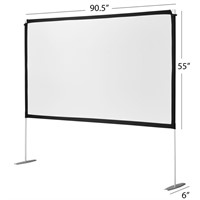 C632  onn. 100 Theater Projection Screen