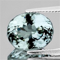 Natural Soft Blue Aquamarine 3.40 Cts - Untreated