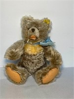 #7 - Steiff Vintage Mohair Blue Ribbon Zippy Bear