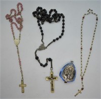 3 pcs. Vintage Rosaries
