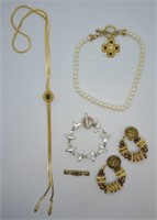 Costume Earrings, Necklaces & Bracelet