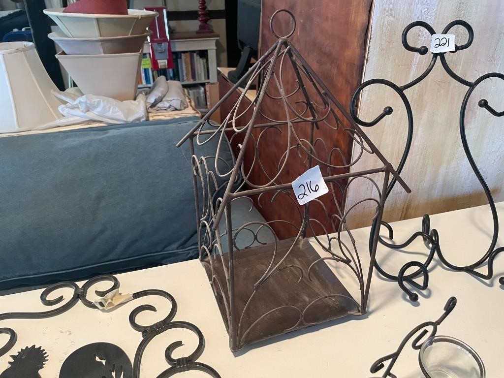 metal decorative bird cage