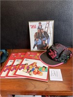 New Kids on the block poster hat NOS books