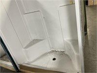 Shower Stall with center  Drain and two Shower