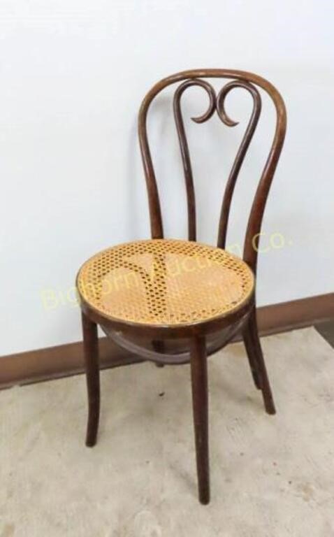 VTG Bentwood Chair w/Caned Seat
