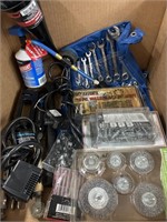 Assorted Tools , Wrenches , Washers , Springs ,