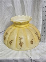 Vintage Melon Shape Ivory Color with Flowers