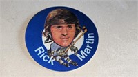 1973 74 Mac's Milk Hockey Sticker Martin