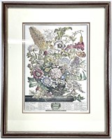 August Botanical Art Print