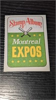 1974 Topps Baseball Stamps Album Montreal