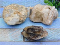 MIXED ROUGH LOT ROCK STONE LAPIDARY SPECIMEN