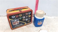 NFL National Confarence Lunch Box  w/ Thermas 1976