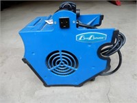 "Blue Blower" - Electric Fan With Outlet
