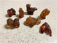 Group of Resin Shaped Animals