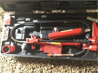Portable hydraulic equipment kit