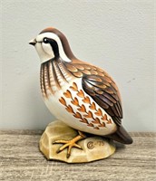 1975 Quail Statue 9 1/4" Tall