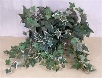 Artificial Ivy Plant in Woven Basket
