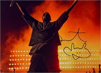 Autograph COA Kanye West Photo