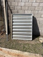 Stainless Steel Blackout Shutter double sided