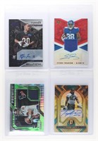 (4) X SPORTS CARDS