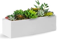 New $100 Artificial Balcony Plant Pot 27" White