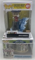 (JT) 2 Funko Pops!Including Sorcerer Mickey and