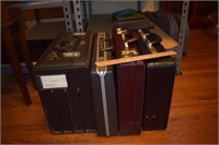 Three Briefcases w/ Combination Locks